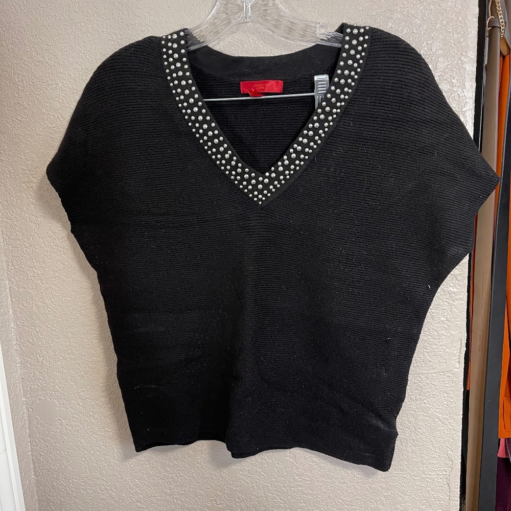 Jennifer Lopez Women's Black Shirt